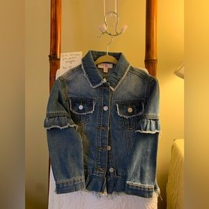 Girls - GB Girls - Jean Jacket with Ruffles